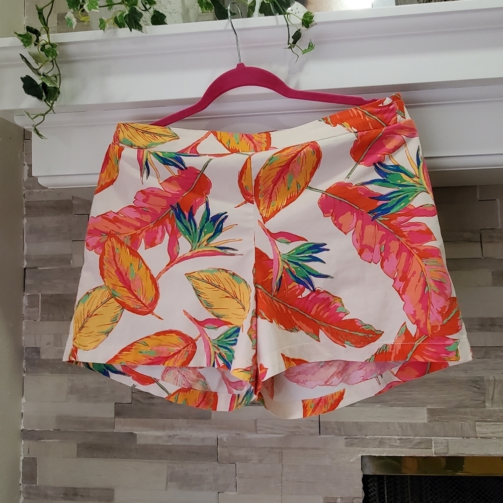 Nine West Tropical Print Women's Shorts
